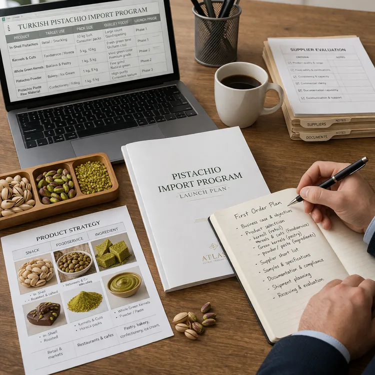 Atlas Guide to Launching a Pistachio Import Program