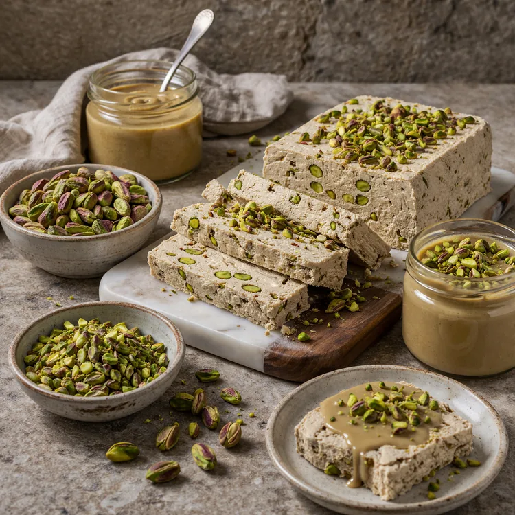 Selecting pistachios for halva and tahini-based products using Turkish Antep pistachios