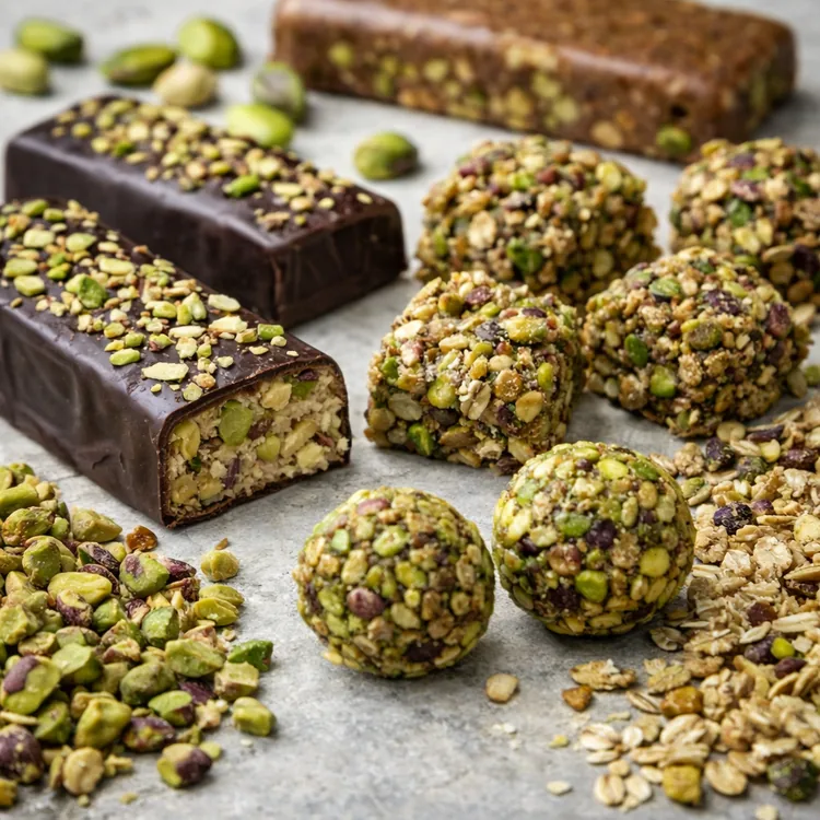 Turkish pistachios used in protein snacks, clusters, bars and better-for-you product applications